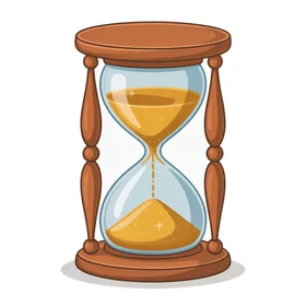 An hourglass