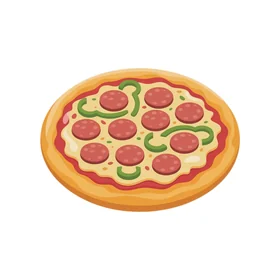 A pizza